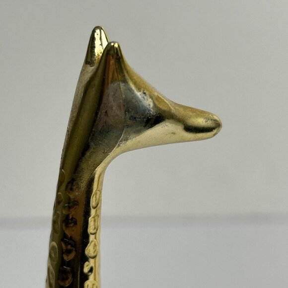 Vintage 1976 Avon Graceful Giraffe Perfume Bottle Lot | Full, Gold Neck - Picture 12 of 16